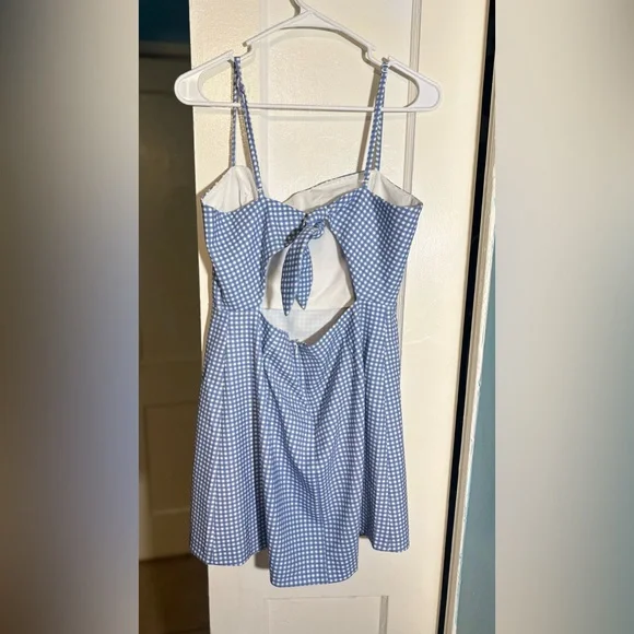 french connection blue and white dress French Connection Cameron Dress main image 1